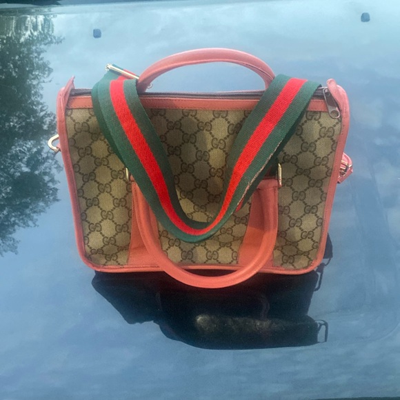 Gucci custom pink color vintage handbag - Picture 6 of 10